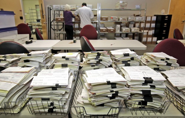 Delayed count due to ballotless 'early' voters at polls
